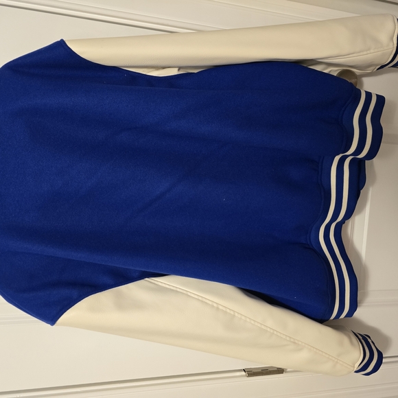 Blue and White Varsity Jacket - Picture 6 of 6